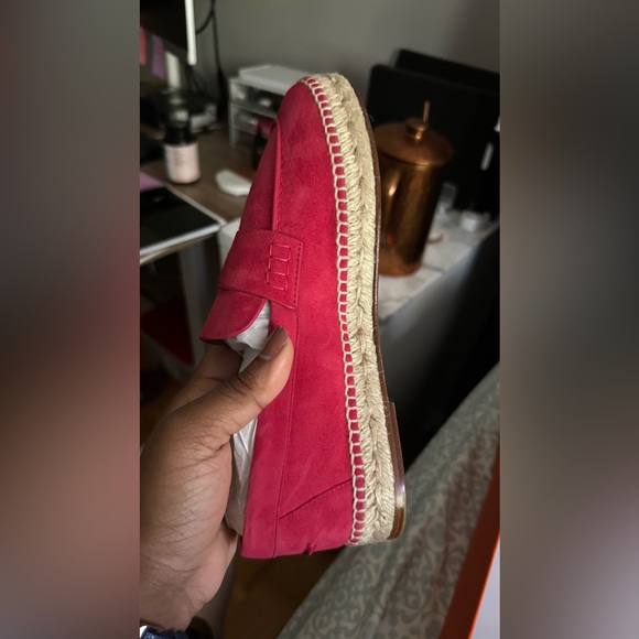 NWOT Tripp Espadrilles Rose Framboise - Picture 3 of 12